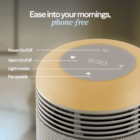 เครื่องฟอกอากาศ BLUEAIR รุ่น MINI RESTFUL SUNRISE CLOCK (เหมาะกับพื้นที่ 13-28 ตร.ม.)_4